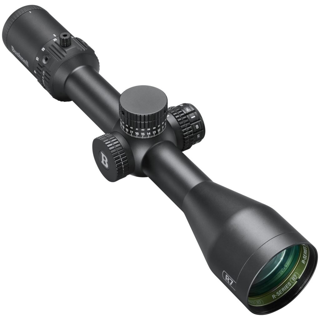 BUSHNELL R7 4-20X50  FFP MOA HLDOVR BLK