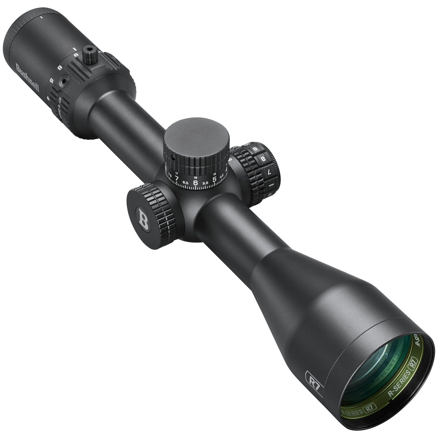 BUSHNELL R7 4-20X50  FFP MRAD HLDOVR BL
