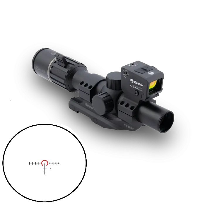 BURRIS OPTICS RT6 1-6X24MM ILL BAR FFE GREEN