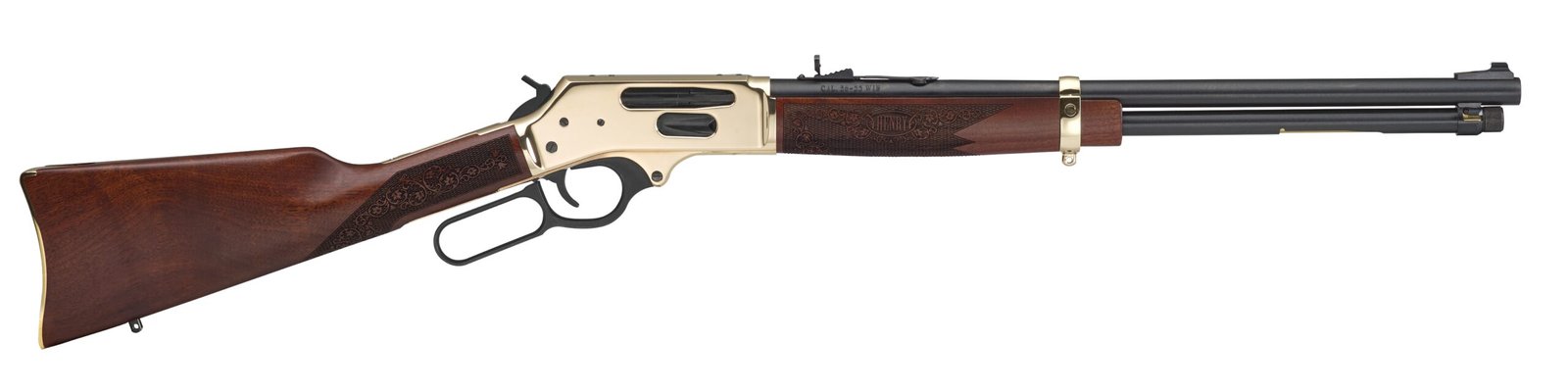 HENRY REPEATING ARMS LEVER ACT SIDEGATE 38-55 BRASS