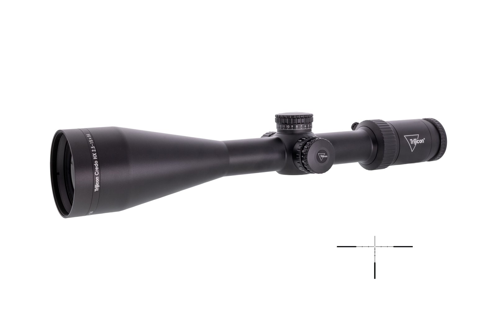 TRIJICON CREDO HX 2.5-15X56 BDC RD/GRN