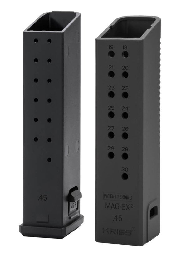 KRISS USA MAGEX2 EXTENSION KIT 45ACP BLK