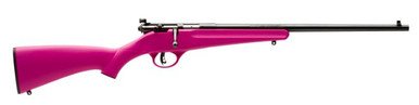 Savage Arms 13780 Rascal Youth .22 LR Bolt Action Rifle 16" Single Shot Pink