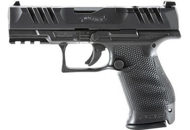 Walther 2851229 PDP OR Compact 9mm 4" 15+1 Black Polymer
