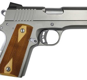 Rock Island Armory 56829 Rock Stainless Standard 1911 CS 9mm 3.6" 8+1 Stainless/Wood
