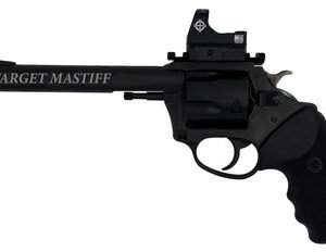Charter Arms Model 69965 9mm Target Mastiff 6" 5 Rounds Black Nitride W/ Sightmark Micro Optic