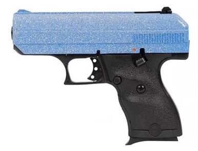 Hi-Point 916BLSP 9mm Compact Poly-Frame Pistol Black/Blue Sparkle Slide