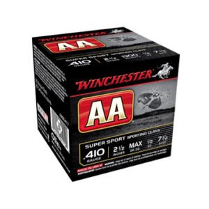Winchester 410 Bore Ammunition AA Super Sport Sporting Clays AASC417 2-1/2" #7-1/2 Shot 1/2oz 1300fps Case of 250 rounds