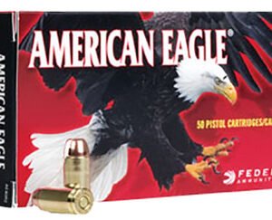 Federal 25 ACP Ammunition American Eagle AE25AP 50 Grain Full Metal Jacket 50 Rounds