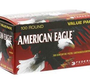 Federal 40 S&W American Eagle AE40R100 180 gr FMJ 100 rounds