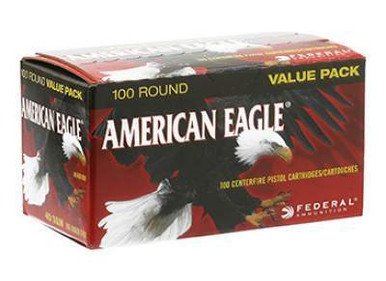 Federal 40 S&W American Eagle AE40R100 180 gr FMJ 100 rounds