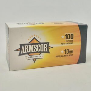 Armscor 10mm Ammunition 50440 180 Grain Full Metal Jacket Value Pack 100 Rounds