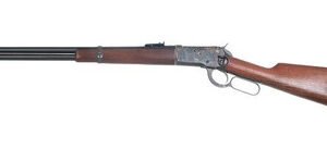 Cimarron AS612 .45 LC 1892 Solid Saddle Ring Lever-Action Carbine 20" Walnut/Color Case Finish