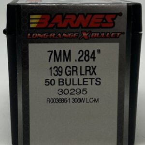 Barnes 7mm (.284 Dia) Reloading Bullets Copper LRX B30295 139 Grain Boat Tail Ballistic Tip 50 Pieces