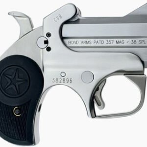 Bond Arms BACB-357/38 Cub .357 Mag/.38 SPL 2.5" Black Rubber Grip/Matte Finish