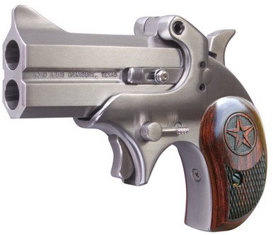 Bond Arms BACD-357MAG Cowboy Defender .357 Mag/.38 SPL 3" Rosewood/Stainless Steel