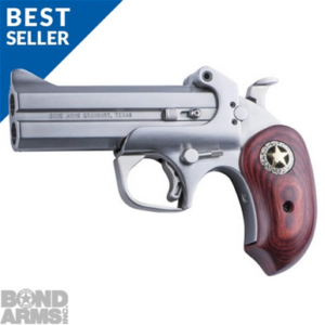 Bond Arms BARR-45/410 Rustic Ranger .45LC/.410 4.25" Rosewood/Stainless (Star)