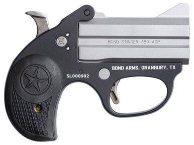 Bond Arms Stinger BASL-380ACP 3" .380 ACP 2 Rounds Black/Matte Stainless