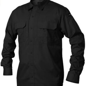 Blackhawk Pursuit Long Sleeve Shirt BHTS01BKSM Black Small