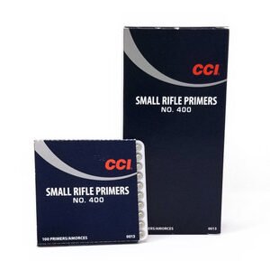 CCI Primers No. 400 Small Rifle 0013 Brick of 1000 Count