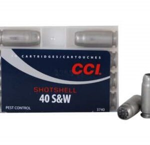 CCI 40 S&W Shotshell CCI3740 88 gr #9 Shot 10 rounds