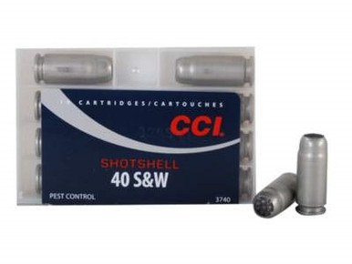 CCI 40 S&W Shotshell CCI3740 88 gr #9 Shot 10 rounds