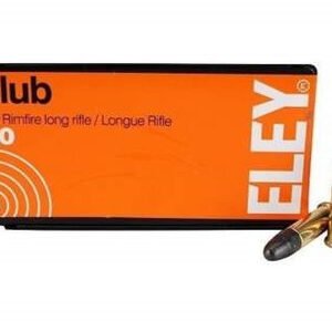 Eley 22LR Club ELEY2100 40 gr LRN 50 rounds