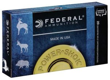 Federal 300 AAC Blackout Ammunition Power-Shok 300BLK120LFA 120 Grain Copper Hollow Point 20 Rounds