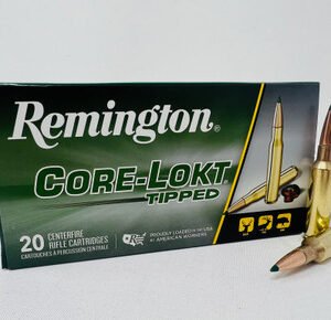 Remington 6.5mm Creedmoor Ammunition Core-Lokt RT65CR1 129 Grain Core-Lokt Ballistic Tip 20 Rounds