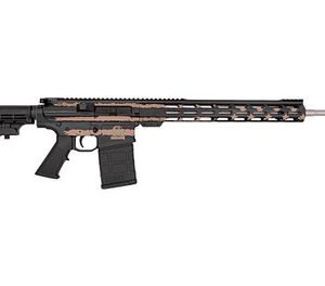 Great Lakes Firearms GL1065SSF-DST Semi-Auto Rifle 6.5 Creedmoor 20" 10+1 Stainless Barrel Freedom Desert Flag Cerakote