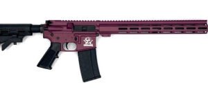 Great Lakes Firearms 223 Wylde GL15223CHY AR-15 16" 1:8" Nitride Barrel Black Cherry Cerakote