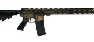 Great Lakes Firearms GL15223SSB-BRZ 223 Wylde 16" 30+1 Battleworn Bronze Cerakote/Stainless Barrel