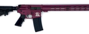Great Lakes Firearms GL15223SSCHY 223 Wylde 16" 30+1 SS Barrel Black Cherry Cerakote