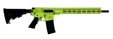 Great Lakes Firearms 223 Wylde GL15223SZOM AR-15 16" 1:8" Nitride Barrel Zombie Splatter Cerakote