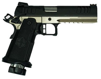 Great Lakes Firearms GL1911DS-9FSSGPLT 1911 DS Synergy 9mm 5" 20+1 Black/SS Barrel/Galaxy Platinum Cerakote