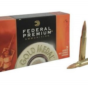 Federal 30-06 Gold Medal GM3006M 168 gr Sierra Matchking BTHP Match 20 rounds