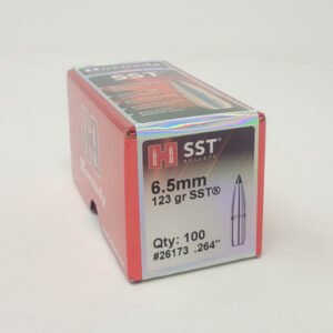 Hornady 6.5mm (.264 Dia) Reloading Bullets H26173 123 Grain SST 100 Pieces