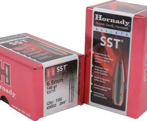 Hornady 6.5mm (.264 Dia) Reloading Bullets 140 Grain 26302 Super Shock Tip 100 Pieces