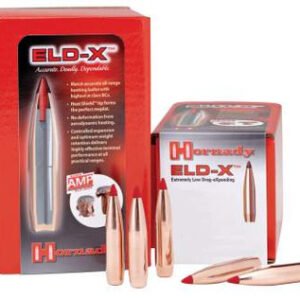 Hornady 6.5mm (264 Dia) Reloading Bullets 26175 120 Grain ELD Match 100 Pieces