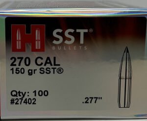Hornady 270 Cal (.277 Dia) Reloading Bullets H27402 150 Grain SST 100 Pieces