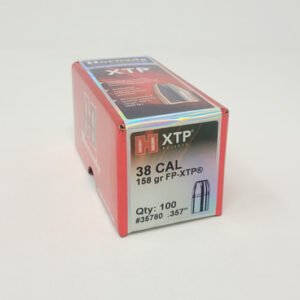 Hornady 38 Cal (.357 Dia) Reloading Bullets H35780 158 Grain FP-XTP Hollow Point 100 Pieces