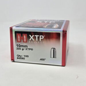 Hornady 10mm (.400 Dia) Reloading Bullets H40060 200 Grain XTP Jacketed Hollow Point 100 Pieces