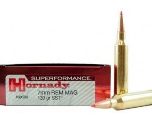 Hornady 7mm Rem Mag Superformance H80593 139 gr SST 20 rounds