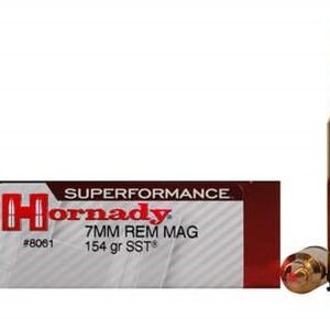 Hornady 7mm Rem Mag Superformance H8061 154 gr SST 20 rounds