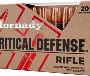 Hornady 308 Winchester Critical Defense Ammunition H80920 155 gr FTX 20 rounds