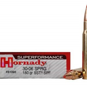 Hornady 30-06 Superformance H81093 150 gr SST 20 rounds