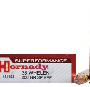 Hornady 35 Whelen Superformance H81193 200 gr SP 20 rounds