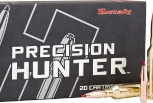 Hornady 257 Weatherby Magnum Ammunition Precision Hunter H81364 110 Grain ELD-X 20 Rounds