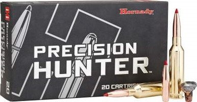 Hornady 257 Weatherby Magnum Ammunition Precision Hunter H81364 110 Grain ELD-X 20 Rounds