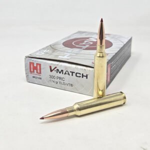 Hornady 300 PRC Ammunition V-Match H82168 174 Grain ELD-VT 20 Rounds